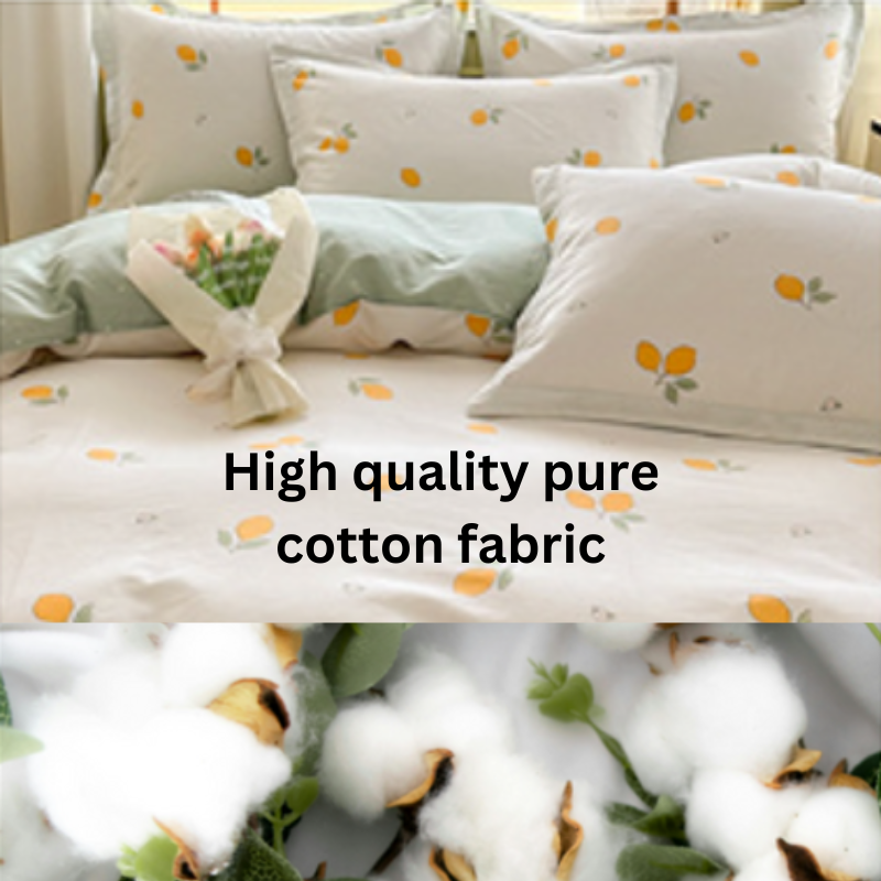 100% Pure Cotton Pillowcase Set - Fabric