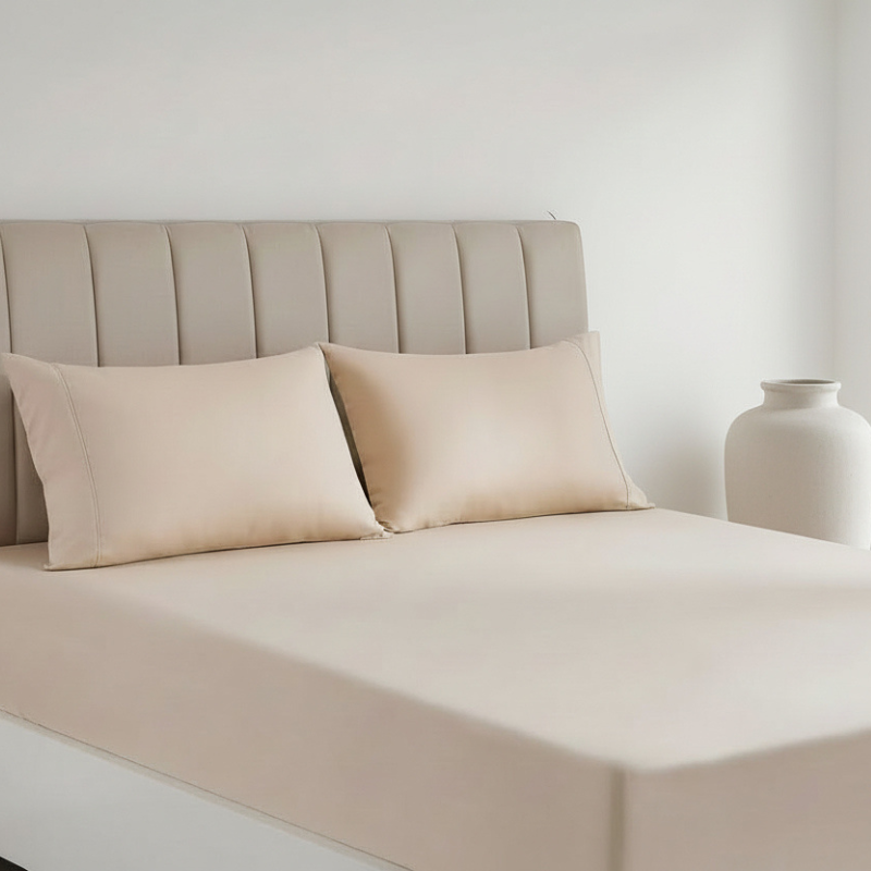 100% Cotton Fitted Sheet Set