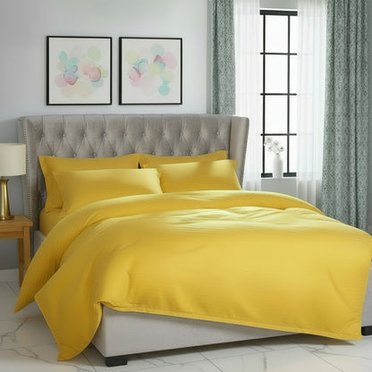 100% Cotton Premium Doona Duvet Quilt Cover Set with Soft Pillowcases